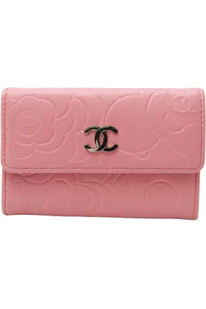 CHANEL Pre-owned, Kobieta, Różowy, ONE SIZE, Skóra, Pre-owned skórzane portfele