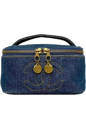 CHANEL Pre-owned, Kobieta, Niebieski, ONE SIZE, Denim, Pre-owned Denim handbags