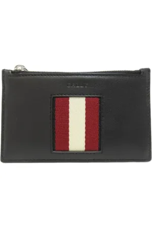 Bally Pre-owned, Kobieta, Czarny, ONE SIZE, Pre-owned skórzane portfele