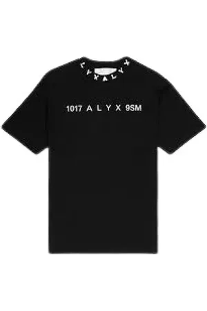1017 ALYX 9SM Koszulki, Mężczyzna, Czarny, L, Casual Bawełniany T-shirt