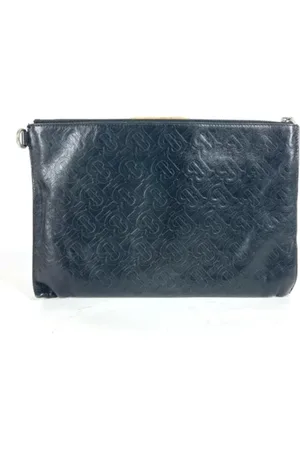 Burberry Pre-owned, Kobieta, Czarny, ONE SIZE, Pre-owned Leather clutches