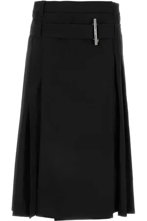 Alexander McQueen Spódnice, Kobieta, Czarny, S, Elegancka Czarna Spódnica dla Kobiet