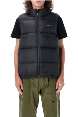 Gramicci Kurtki, Mężczyzna, Niebieski, S, Nylon, Kamizelka puchowa Aw 24