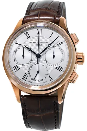 Frederique Constant Akcesoria, Kobieta, brązowy, ONE SIZE, Chronograf z funkcją powrotu