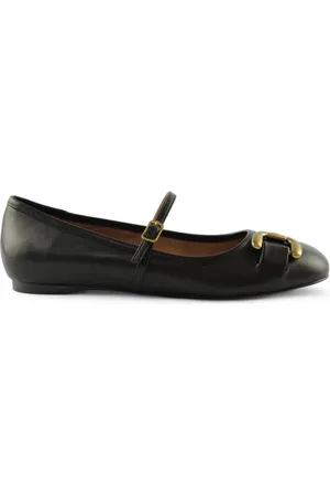 Bibi Lou Buty, Kobieta, Czarny, 37 EU, Skóra, Czarne skórzane sandały