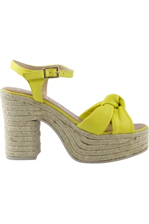 Gaimo Buty, Kobieta, Żółty, 40 EU, Żółte Espadryle Slip-On