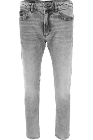 VERSACE Jeansy, Mężczyzna, Szary, W31, Denim, Spodnie