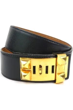 Hermès Pre-owned, Kobieta, Czarny, ONE SIZE, Skóra, Pre-owned Leather belts