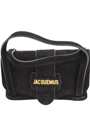Jacquemus Pre-owned, Kobieta, Czarny, ONE SIZE, Zamsz, Pre-owned Suede handbags