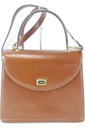 Bally Pre-owned, Kobieta, brązowy, ONE SIZE, Skóra, Pre-owned Skórzane torebki