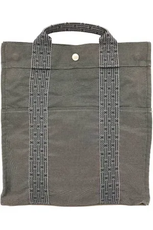 Hermès Pre-owned, Kobieta, Szary, ONE SIZE, Pre-owned Canvas handbags