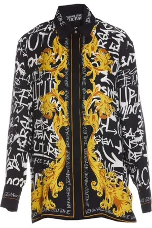 VERSACE Bluzki, Kobieta, Wielobarwność, 3XS, Koszule