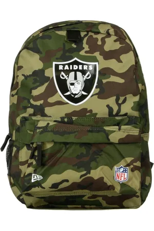 New Era Torebki, Mężczyzna, Zielony, ONE SIZE, Plecak Stadionowy Woodland Camo