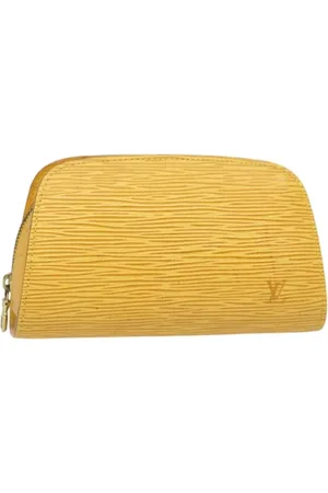 LOUIS VUITTON Pre-owned, Kobieta, Żółty, ONE SIZE, Skóra, Pre-owned Leather pouches