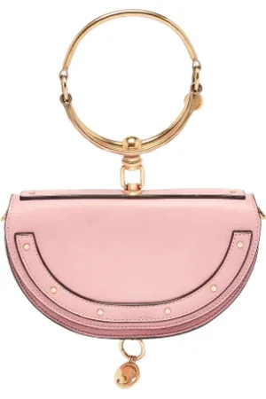 Chloé Pre-owned, Kobieta, Różowy, ONE SIZE, Pre-owned Leather crossbody-bags