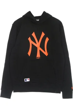 New Era Bluzy, Mężczyzna, Czarny, S, Bluza z Kapturem MLB Sezonowa Z Logo Drużyny