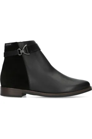 Mephisto Buty, Kobieta, Czarny, 37 1/2 EU, Czarny Botek na kostkę dla kobiet - Houria