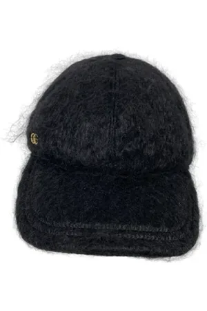 Gucci Pre-owned, Kobieta, Czarny, ONE SIZE, Wełna, Pre-owned Wool hats