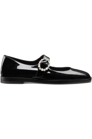 Stuart Weitzman Buty, Kobieta, Czarny, 40 1/2 EU, Skóra, Loralei Crystal Mary Jane