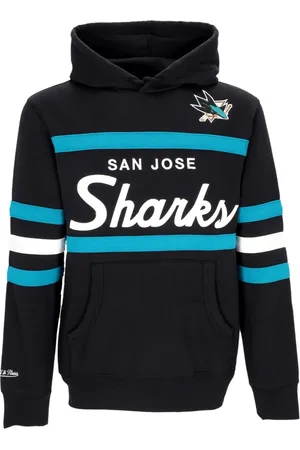 Mitchell & Ness Bluzy, Mężczyzna, Wielobarwność, L, NHL Head Coach Hoodie San Jose Sharks