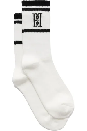 By Malene Birger Bielizna, Kobieta, Beżowy, M, Bawełna, Miękkie skarpetki z logo