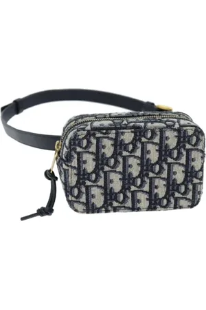 Dior Pre-owned, Kobieta, Niebieski, ONE SIZE, Pre-owned Canvas dior-bags