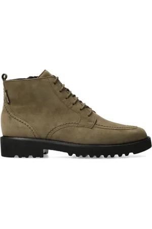 Mephisto Buty, Kobieta, Zielony, 40 EU, Zamsz, Ergonomiczny but z szerokim dopasowaniem - Zielony