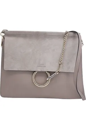 Chloé Pre-owned, Kobieta, Szary, ONE SIZE, Skóra, Pre-owned Leather crossbody-bags
