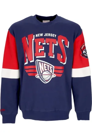 Mitchell & Ness Bluzy, Mężczyzna, Wielobarwność, L, Bluza NBA All Over Crew