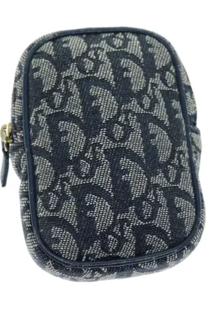 Dior Pre-owned, Kobieta, Niebieski, ONE SIZE, Pre-owned Canvas dior-bags