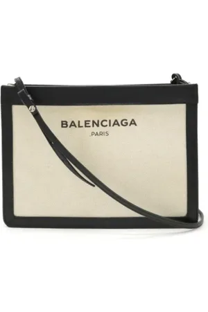 Balenciaga Pre-owned, Kobieta, Beżowy, ONE SIZE, Len, Pre-owned Canvas balenciaga-bags