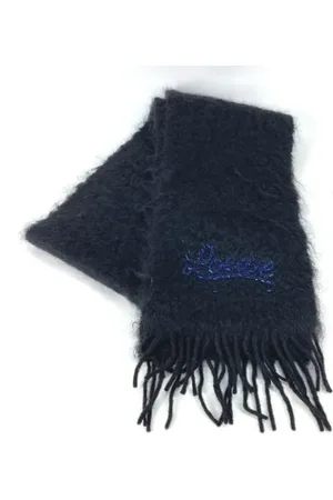 Loewe Pre-owned, Kobieta, Czarny, ONE SIZE, Pre-owned Fabric scarves