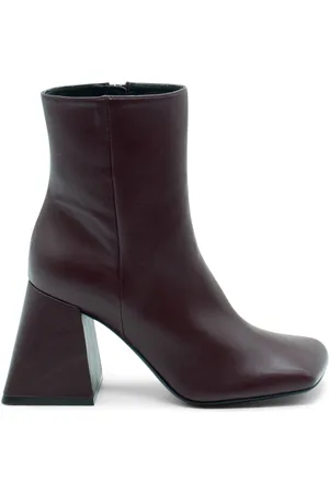 vic matiè Buty, Kobieta, brązowy, 40 EU, Minimalistyczny botek Ming w Bordeaux