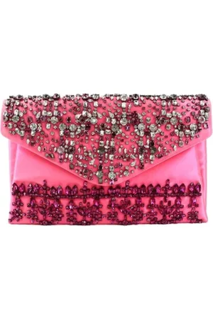 VALENTINO Pre-owned, Kobieta, Różowy, ONE SIZE, Pre-owned Satin clutches