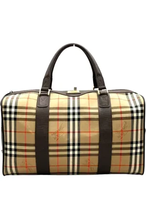 Burberry Pre-owned, Kobieta, brązowy, ONE SIZE, Pre-owned Canvas travel-bags