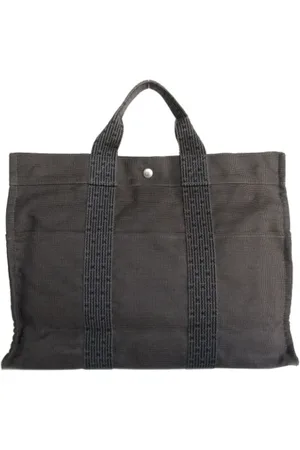 Hermès Pre-owned, Kobieta, Szary, ONE SIZE, Pre-owned Canvas totes