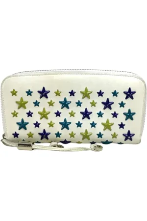 Jimmy Choo Pre-owned, Kobieta, Wielobarwność, ONE SIZE, Pre-owned skórzane portfele