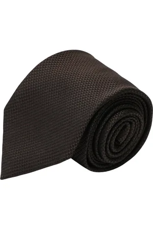 DESTIN Akcesoria, Mężczyzna, brązowy, ONE SIZE, Elegancki Jedwabny Krawat dla Mężczyzn