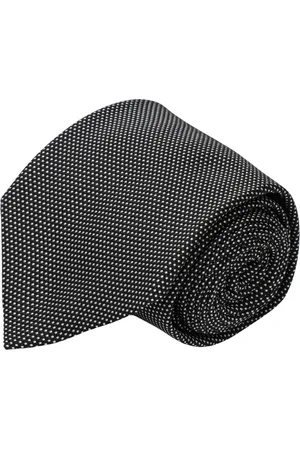 DESTIN Akcesoria, Mężczyzna, Czarny, ONE SIZE, Elegancki Jedwabny Krawat