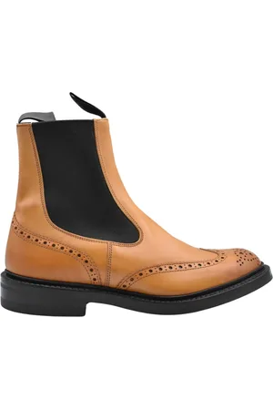 TRICKERS Buty, Mężczyzna, brązowy, 41 EU, Płonące Buty na Sznurowadła dla Mężczyzn