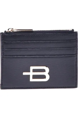 BALDININI Akcesoria, Kobieta, Czarny, ONE SIZE, Card holder with zip in saffiano