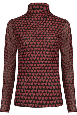 Fabienne Chapot Koszulki, Kobieta, Czerwony, XS, Jane Top
