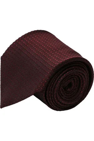 DESTIN Akcesoria, Mężczyzna, Czerwony, ONE SIZE, Elegancki Jedwabny Krawat dla Mężczyzn