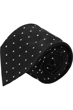 DESTIN Akcesoria, Mężczyzna, Czarny, ONE SIZE, Elegancki Jedwabny Krawat dla Mężczyzn