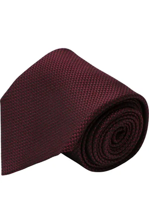 DESTIN Akcesoria, Mężczyzna, Czerwony, ONE SIZE, Elegancki Jedwabny Krawat dla Mężczyzn