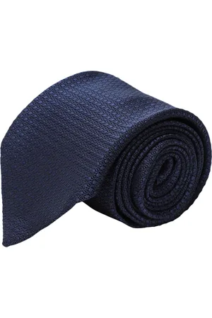 DESTIN Akcesoria, Mężczyzna, Niebieski, ONE SIZE, Elegancki Jedwabny Krawat