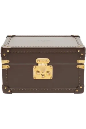 LOUIS VUITTON Pre-owned, Mężczyzna, brązowy, ONE SIZE, Pre-owned Leather clutches