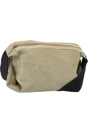 CHANEL Pre-owned, Kobieta, Beżowy, ONE SIZE, Zamsz, Pre-owned Suede chanel-bags