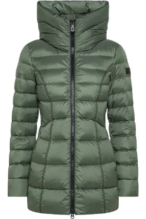 Peuterey Kurtki, Kobieta, Zielony, S, Zielona Superlekka Kurtka Puchowa Aw 24