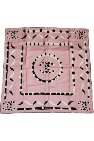 CHANEL Pre-owned, Kobieta, Wielobarwność, ONE SIZE, Pre-owned Silk scarves